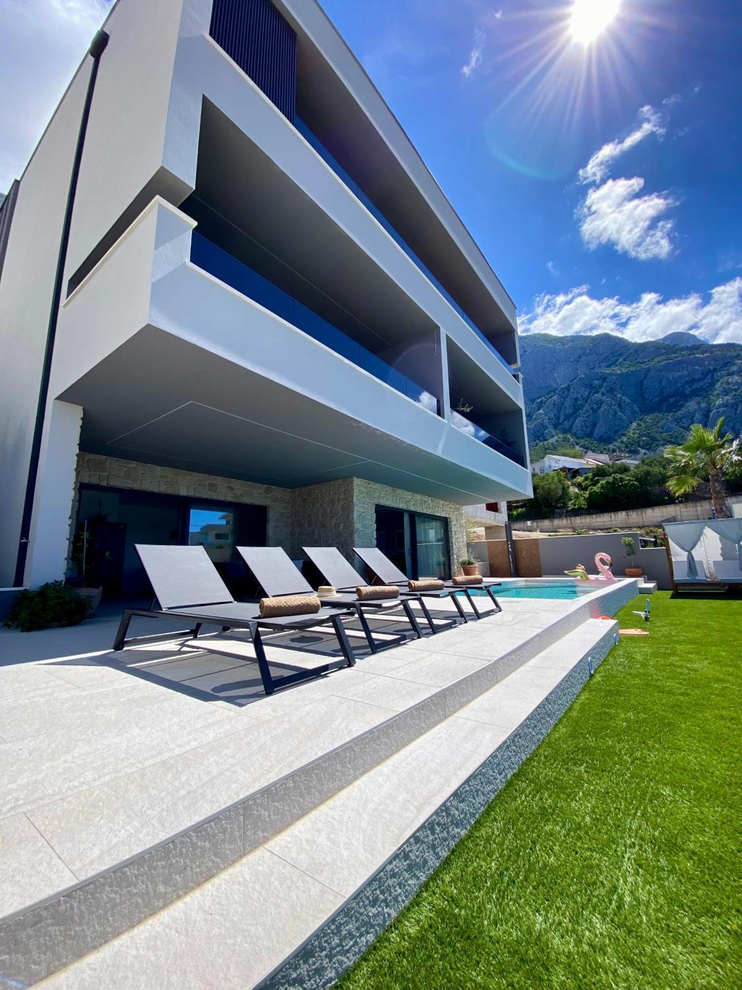 Villa 5 Макарска Экстерьер фото